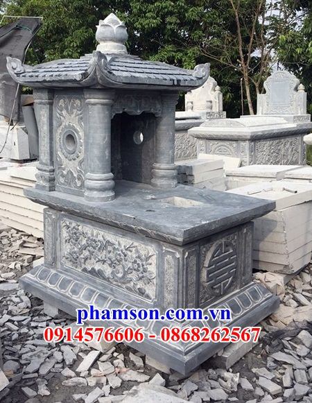 21 Mẫu mộ mả một mái ông bà bố mẹ gia đình dòng họ ba má bằng đá ninh bình cất giữ để đựng hũ tro hài cốt bán tại Vĩnh Long