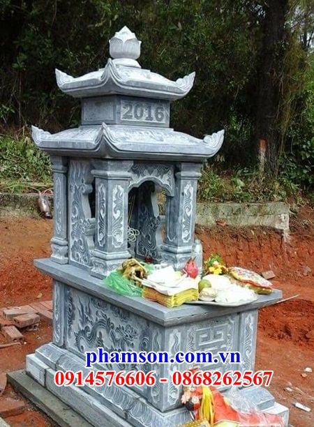 23 Mộ mồ mả đá thanh hóa hai mái gia đình ông bà bố mẹ dòng họ đẹp bán tại Vĩnh Phúc