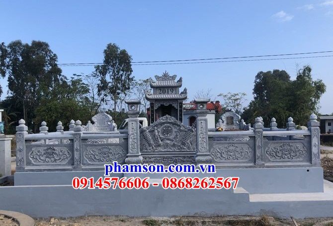 25 Nghĩa trang xây bằng đá xanh Quảng Bình