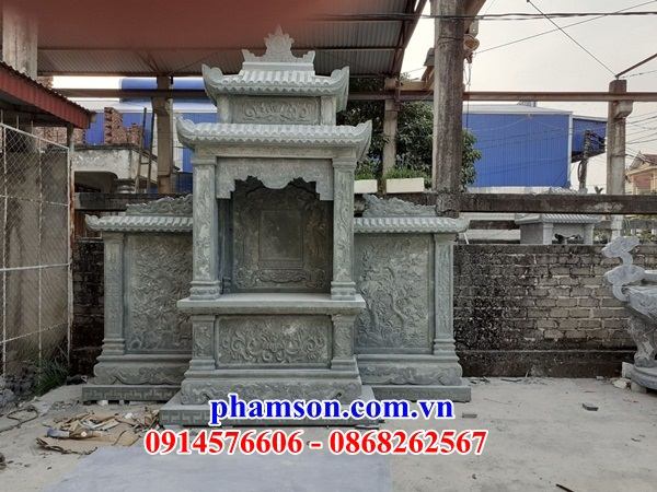 36 Khu lăng mộ bằng đá xanh rêu đẹp tại Bình Định