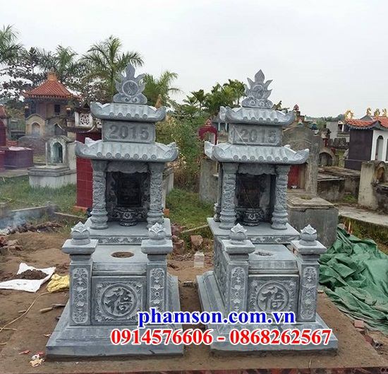 38 Mộ mồ mả đá hai mái gia đình ông bà bố mẹ ba má bán tại Thừa Thiên Huế