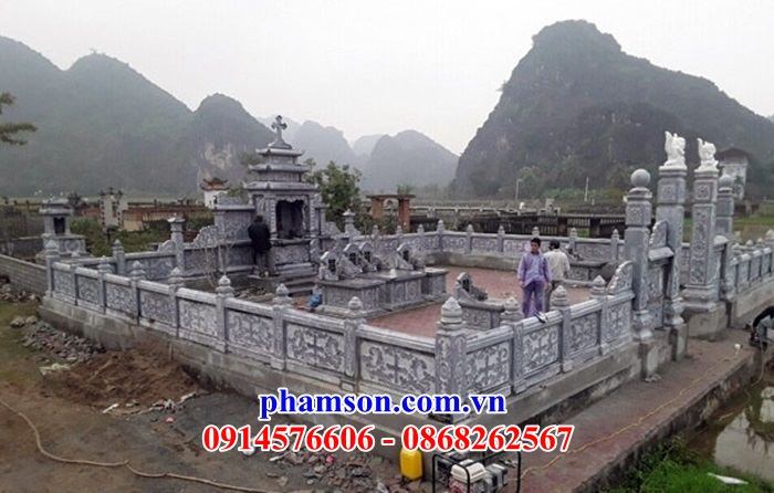 39 Mẫu mộ đá xanh nghĩa trang khu lăng mồ mả cất giữ để tro hài cốt gia đình dòng họ ông bà bố mẹ ba má công giáo đạo thiên chúa đẹp bán tại Sơn La