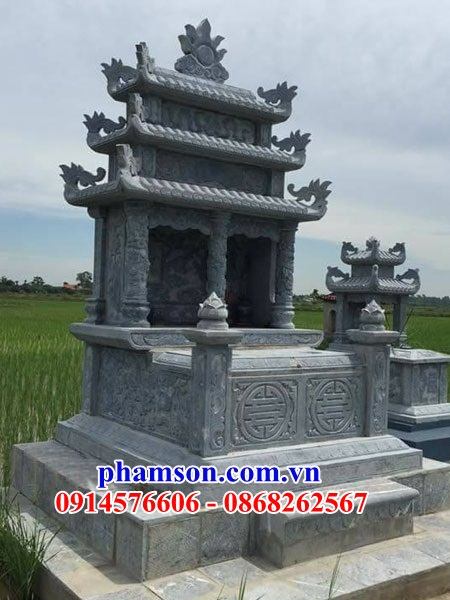 40 Mẫu mộ mồ mả đá đôi bán tại Bình Thuận