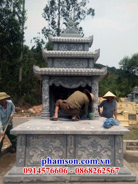 40 Mẫu mộ mồ mả đá đôi hai ba bốn ngôi liền nhau cất giữ để đựng hũ tro hài cốt gia đình dòng họ ông bà bố mẹ ba má đẹp bán tại Bình Thuận