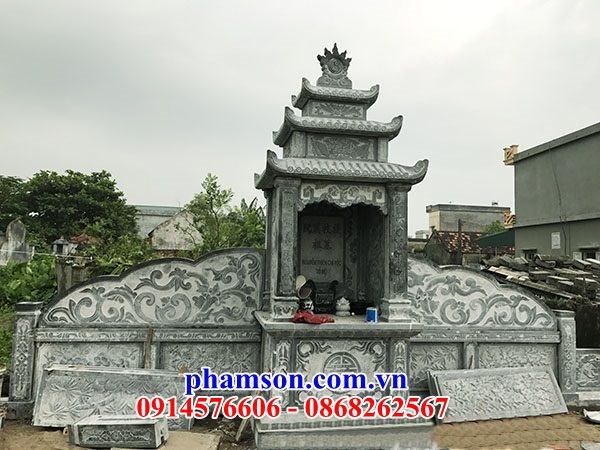 44 Thiết kế khu lăng mộ bằng đá xanh rêu tại Ninh Thuận