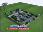 44 Thiết kế phối cảnh 3D khu lăng mộ bằng đá xanh rêu tại Ninh Thuận