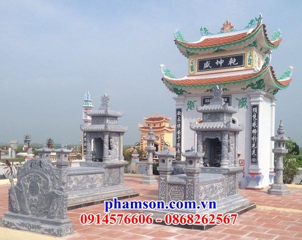 45 Mộ mồ mả đá hai mái đẹp bán tại Ninh Thuận