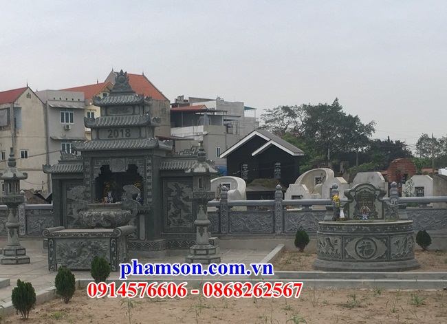 47 Mẫu khu lăng mộ tổ tiên bằng đá xanh rêu tại Điện Biên
