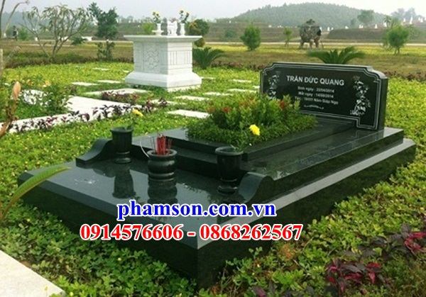 49 Mẫu mồ mả tổ tiên bằng đá xanh rêu cất để tro hài cốt hỏa táng tại Lâm Đồng