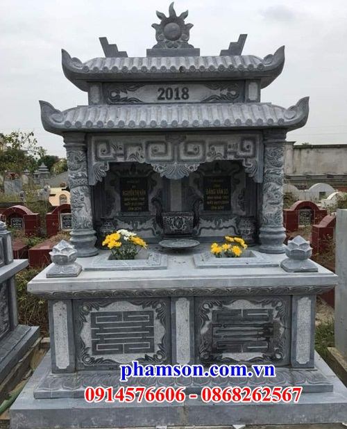 49 Mẫu mộ mồ mả đá đôi bán tại Bình Phước