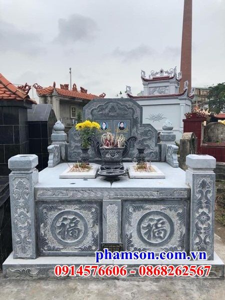 49 Mẫu mộ mồ mả đá thanh hóa đôi hai ba bốn ngôi liền nhau cất giữ để đựng hũ hộp tro hài cốt gia đình dòng họ ông bà bố mẹ đẹp bán tại Bình Phước