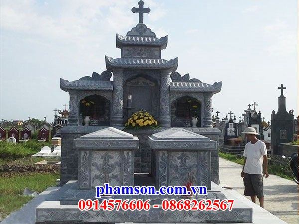 55 Mộ đá công giáo đẹp bán tại Lạng Sơn