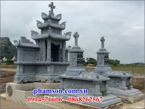 56 Mộ đá công giáo đẹp bán tại Bắc Ninh