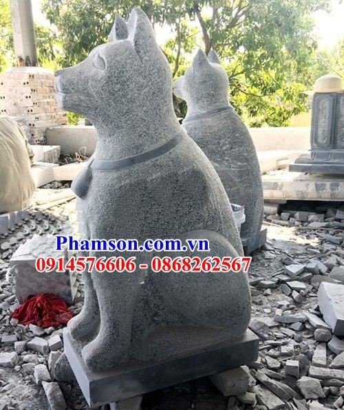 69 Mẫu chó phong thủy bằng đá đẹp bán Hà Nội