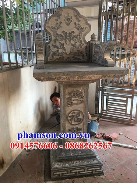 Bàn đá tự nhiên ninh bình thờ thổ địa sơn thần linh cửu trùng đẹp bán tại Thái Nguyên