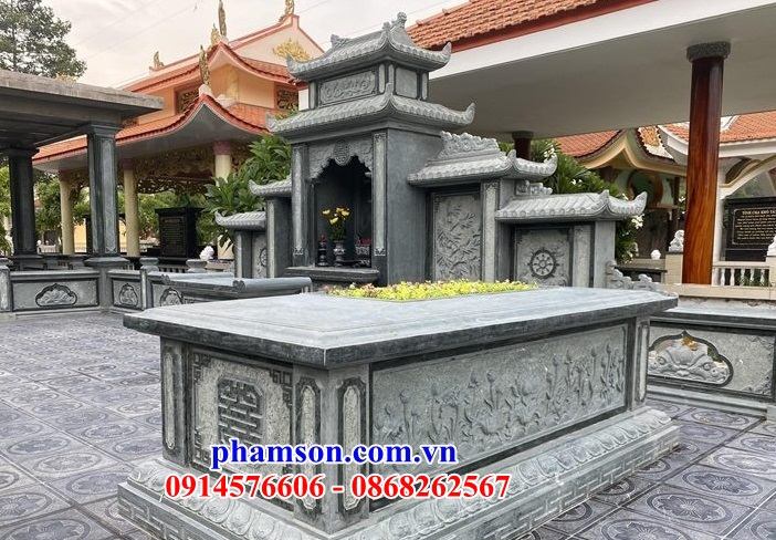 Địa chỉ bán khu lăng mộ ông bà tổ tiên bằng đá xanh rêu thiết kế theo phong thủy tại Nghệ An