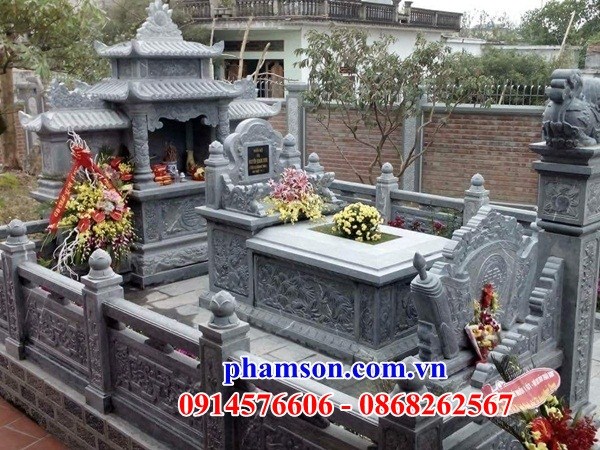 Xây 35 lăng mộ đá ninh bình cao cấp dòng họ gia đình ông bà bố mẹ đẹp bán Phú Thọ