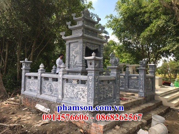 05 kích thước nhà mồ đá ninh bình nguyên khối đẹp tại long an