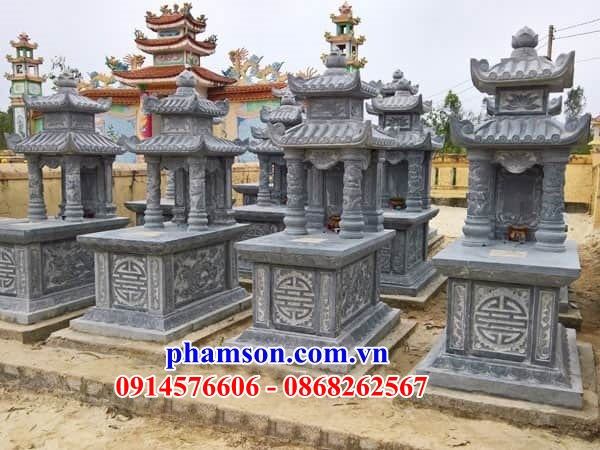 12 Mộ hiện đại hai mái bằng đá thanh hóa đẹp bán tại Quảng Ninh