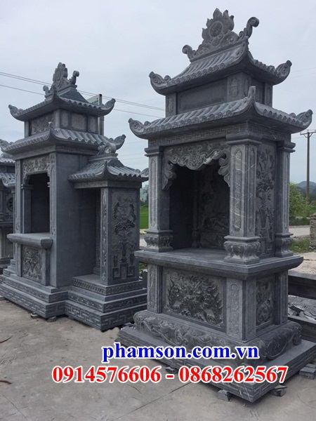 20 Lăng thờ đá xanh tự nhiên nghĩa trang gia đình đẹp bán đà nẵng