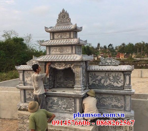 21 Lăng thờ đá cao cấp hiện đại nghĩa trang ông bà đẹp tại Quảng Nam