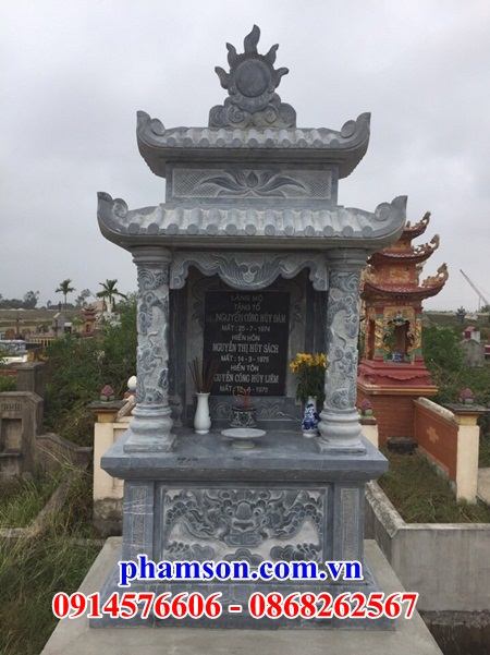 21 Lăng thờ đá xanh tự nhiên nghĩa trang ông bà đẹp tại Quảng Nam