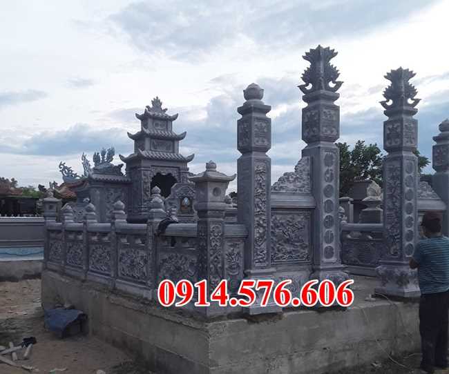 21 Mẫu mộ ông bà bố mẹ gia đình đá nguyên khối đẹp tại Quảng Trị