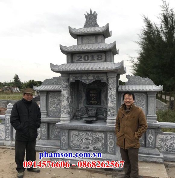 23 Lăng thờ đá khu mồ mộ mả đẹp Bình Định
