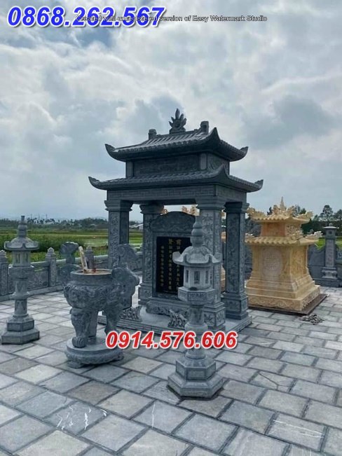 23 Mẫu lư hương đá nhà thờ họ đẹp Hà Nội 2025