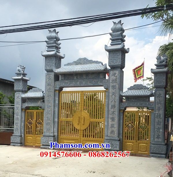 24 Thiết kế cổng đá tam quan đẹp tại Hà Giang