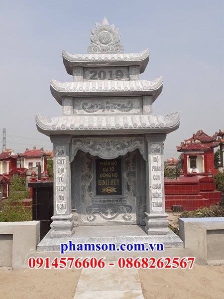 25 Lăng thờ đá thanh hóa hiện đại khu mộ mả dòng họ đẹp bán Khánh Hòa