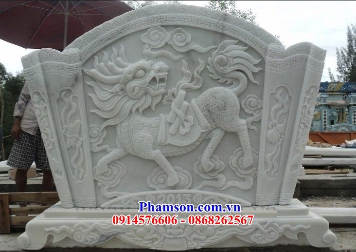 26 Cuốn thư đá trắng cao cấp lăng mộ mồ mả đẹp bán Đồng Nai