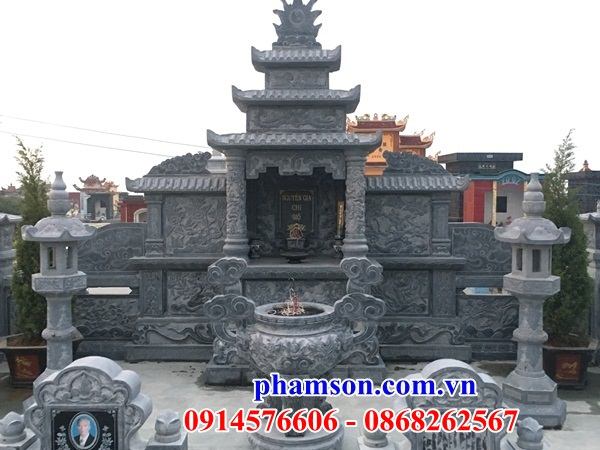 27 Lăng thờ đá cao cấp khu mả mộ mồ bố mẹ đẹp bán Bình Thuận