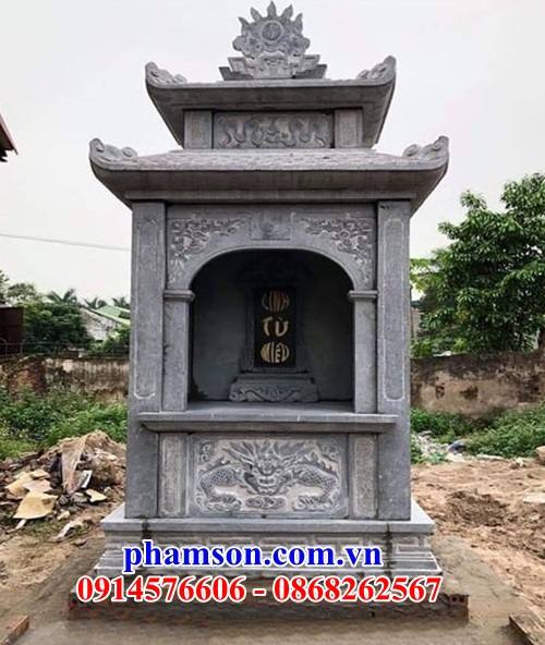 27 Miếu thờ thần linh thổ địa làm bằng đá tự nhiên nguyên khối đẹp nhất bán Quảng Nam