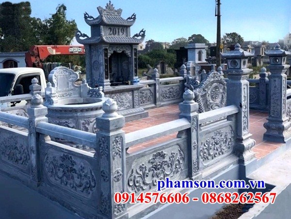 33 lan can tường hàng rào mồ mả đá ninh bình cao cấp đẹp nhất bán Kiên Giang