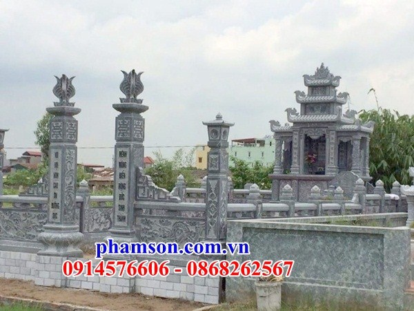 40 Nghĩa trang gia đình dòng họ bố mẹ ông bà bằng đá ninh bình nguyên liền khối Nam Định