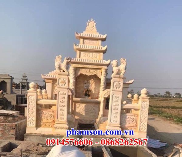 41 hàng rào tường lan can đá vàng nguyên khối nghĩa trang khu lăng mộ đẹp bán tại Ninh Bình