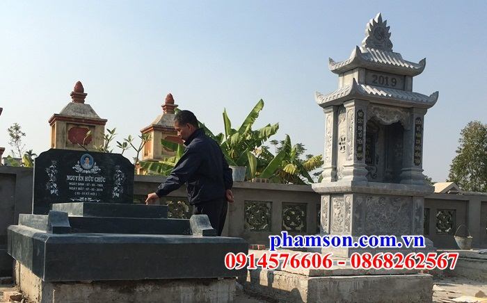 45 Lăng thờ đá ninh bình nguyên khối mồ mả mộ gia đình đẹp bán Bình Phước