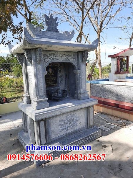 45 Lăng thờ đá xanh tự nhiên mồ mả mộ gia đình đẹp bán Bình Phước