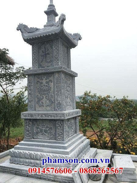 46 Mộ tháp đá ninh bình hiện đại đẹp bán Lào Cai
