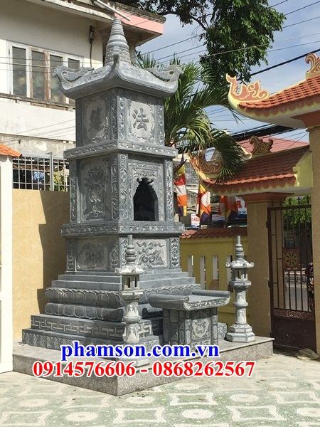48 Mộ tháp đá cao cấp đẹp bán tại Thái Nguyên