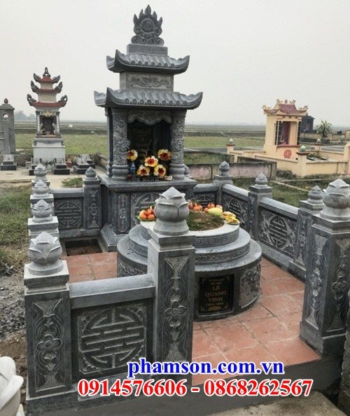48 Nghĩa trang bố mẹ ông bà đá ninh bình cao cấp đẹp bán Bắc Giang