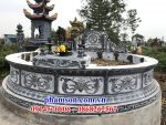 49 Mộ tròn đẹp bằng đá ninh bình tại Gia Lai