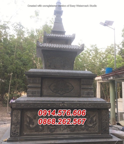 668 Phú Thọ Mộ tháp bằng đá đẹp - 4