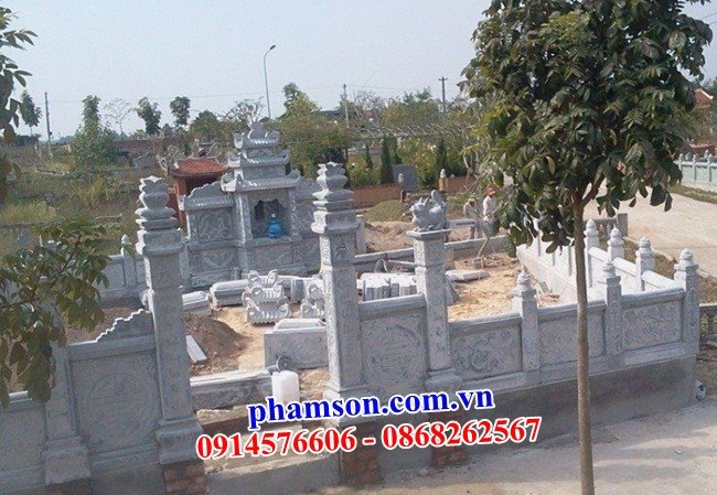 54 Nghĩa trang ông bà ba má đá nguyên khối cao cấp hiện đại đẹp bán Trà Vinh