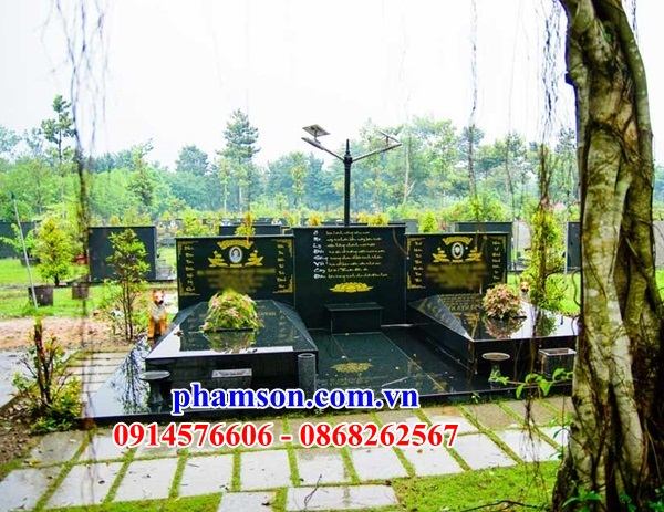 56 Mẫu khu lăng mộ bằng đá kích thước chuẩn phong thủy đẹp nhất Việt Nam