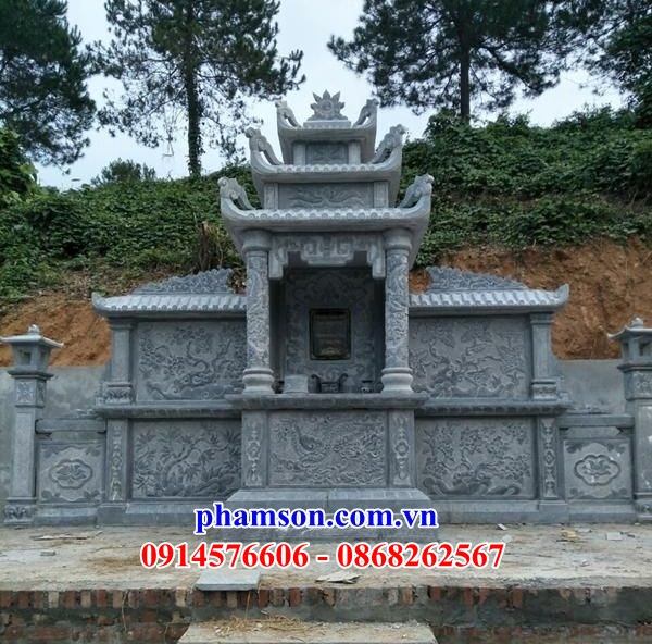 57 Lăng thờ đá xanh tự nhiên cao cấp thờ chung nghĩa trang khu lăng mộ mồ mả đẹp nhất Ninh Bình