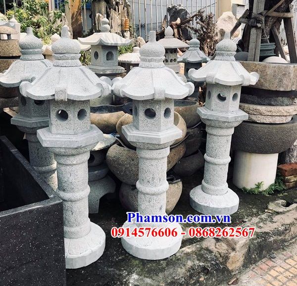 64 Cột đèn nhà thờ họ đình đền chùa khu lăng mộ bằng đá bán báo giá toàn quốc