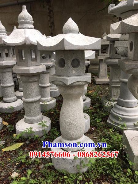 64 Cột đèn nhà thờ họ đình đền chùa khu lăng mộ bằng đá khối ninh bình