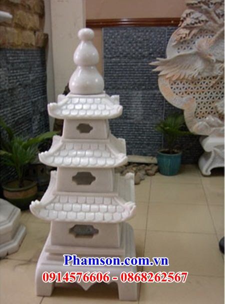 69 Mẫu đèn sân vườn kiểu Nhật nhập khẩu bằng đá thiết kế hình tháp